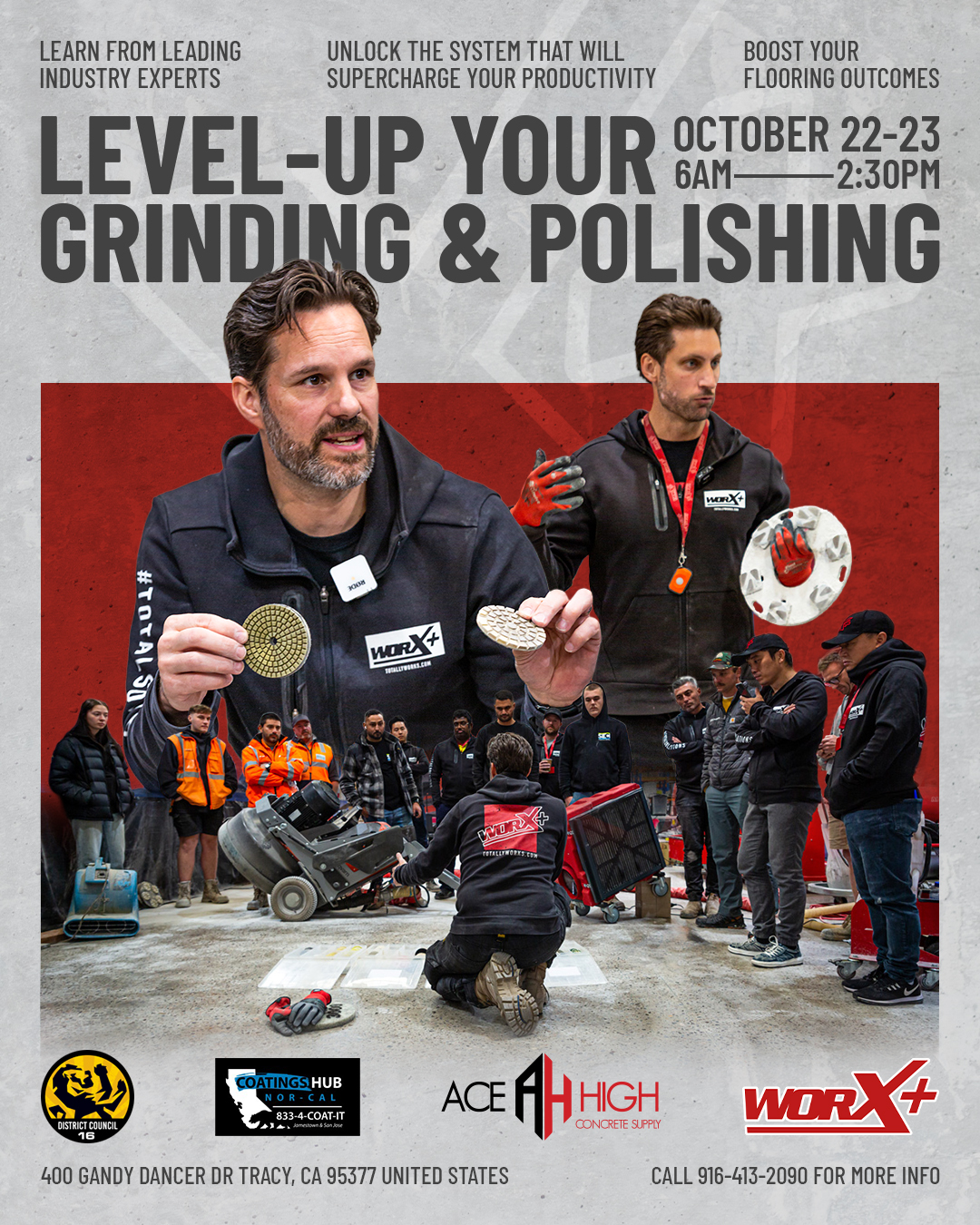 Level-up your Grinding and Polishing skills!